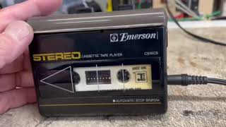 Emerson Cassette Player Model No. CS15CS