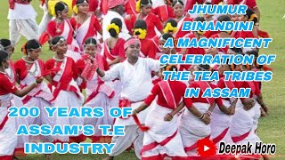 JHUMUR BINANDINI || A MAGNIFICENT CELEBRATION OF THE TEA TRIBES IN ASSAM ||#guwahati #vlog #pmmodi