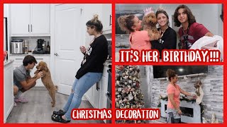 It's her Birthday !!!New 2022 Christmas decoration Ideas .VLOG#1043