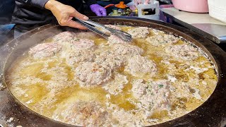 Taiwanese Street Food | Meat Lovers MUST EAT!! Korean-style Beef Meatloaf!