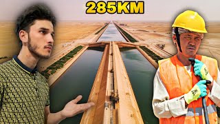 Asia’s Largest Artificial River is Going To Finish By Afghan Engineers ( Qosh Tepa Canal )