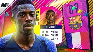 FIFA 18 FOF DEMBELE REVIEW | 89 FOF DEMBELE PLAYER REVIEW | FIFA 18 ULTIMATE TEAM