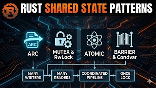 Top 7 Thread Communication Patterns in Rust Multi-Threading 🦀 Arc, Mutex and beyond!