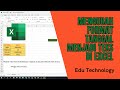 Cara Mengubah Tanggal Menjadi Text Indonesia di Microsoft Excel - EDU TECHNOLOGY