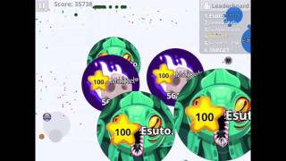 Agar.io mobile ペアでクラン鯖潰し in Genius