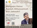 🔴LIVE! Kenapa Harus Aqidah Ahlisunnah wal Jamaah? KH. Muhammad Idrus Ramli | Masjid At-Taqwa Bintaro