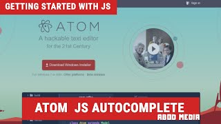 Getting started with JavaScript - Atom autocomplete using ternjs