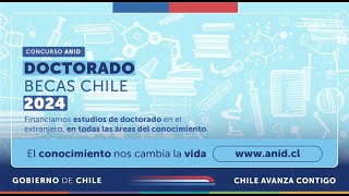 Taller informativo Concurso Doctorado en el Extranjero Becas Chile 2024