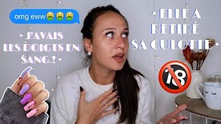 VOS PIRES EXPÉRIENCES !❌😱  NAILSFRS