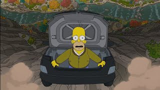 The Simpsons: Larry saves Homer's life.