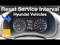 How To: Reset Service Reminder/Interval on Hyundai Vehicles