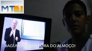 Bagunçando a hora do almoço!