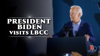 President Biden Visits Long Beach City College