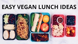 EASY VEGAN LUNCH IDEAS (BENTO BOX)