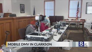 Mobile DMV on the move, stops in Clarkson