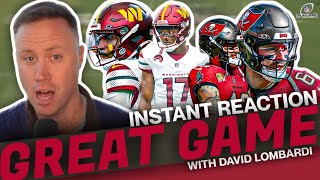 Instant Reaction: Jayden Daniels is best NFC playoff QB; shades of Brock Purdy-Baker Mayfield duel