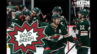 GOOD GREEF! The Minnesota Wild top the Capitals 5-1 on the road!