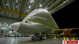 airbus belugaxl plane first lauch (''whale in the sky'')and flight making(fabrication) video