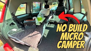 Converting a Vauxhall Zafira into a Micro Camper!