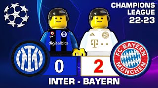 Inter vs Bayern 0−2 • Champions League 2022/23 • Sané goal • All Goals & Hіghlіghts Lego Football