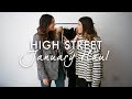 JANUARY HIGH STREET HAUL | TOPSHOP, ASOS, H&M, NEXT | WE ARE TWINSET