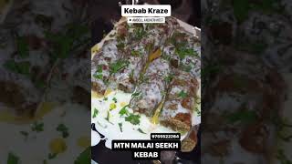 Mutton malai seekh kebab at Kebab Kraze | Andheri West | Opp Cafe Arfa | S.V road