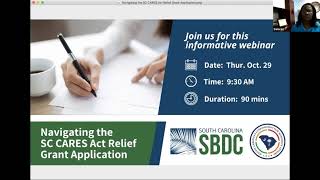 Navigating the SC CARES Act Relief Grant Application