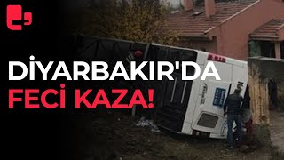 Diyarbakır'da feci kaza!