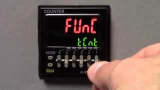 Omron H7CX_N Digital Counter Basic Function Programming