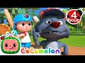 Animal Baseball Game! Batter Up! + More | Cocomelon - Nursery Rhymes | Fun Cartoons For Kids