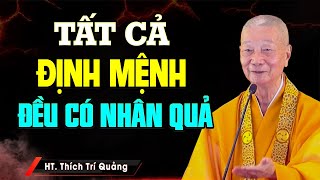 Tất Cả Định Mệnh Đều Là Nhân Quả - Có Duyên Nghe Đời Bớt Khổ | HT. Thích Trí Quảng