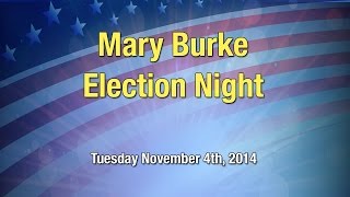 Mary Burke Election night