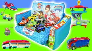 Paw Patrol Spielzeug Deutsch Unboxing: Turm, Mighty Pups, Feuerwehrauto \u0026 Spielzeugautos für Kinder