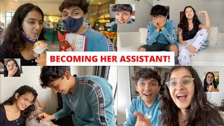 I WAS @TheTaneeshow'S ASSISTANT FOR A DAY!!! (kinda)