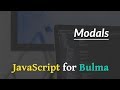 JavaScript For Bulma - Modals