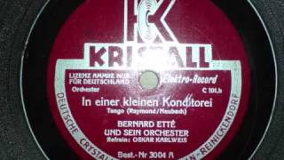 Bernhard Ette - In einer kleinen Konditorei