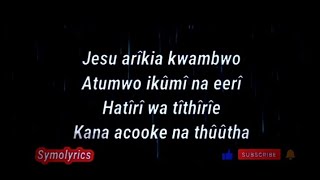 Jesu Arikia Kwambwo -_- symolyrics