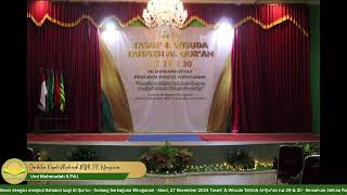 Tasmi' & Wisuda Tahfizh Al-Qur'an Juz 29 & 30 MIM PK Wirogunan 2024