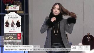 [홈앤쇼핑] 16FW 이화숙 폭스 머플러+커프스 세트