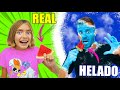 HELADO VS REAL Itarte Vlogs