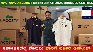 Original Branded Clothes at Bengaluru / 70% - 90% Discount on Branded Clothes