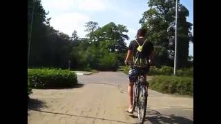 Cycling in Nijmegen : Muntweg _ Wezenlaan _ Slotemaker de Bruineweg _ Sint jacobslaan