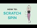 HOW TO DO A SCRATCH SPIN || OFF-ICE TRAINING | Coach Michelle Hong