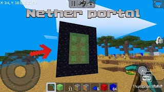 Making an (look-a-like)nether portal in Multicraft! | #ep2 | S3 MULTI WORKS