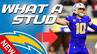 Los Angeles Chargers Get Great Justin Herbert News