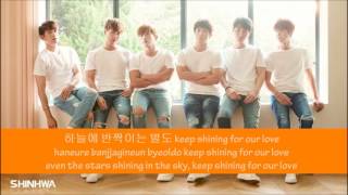 신화 Shinhwa  별 Like A Star [한글 - Romaji - English]