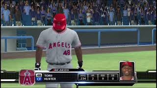 MLB 09: The Show New York Yankees Season Versus Los Angeles Angels Of Anaheim Game 2