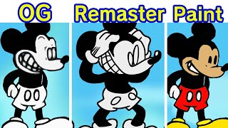 Friday Night Funkin' VS Mickey Mouse Repainted (FNF Mod) (Sunday Night) (Creepypasta Horror EXE Mod)