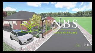 ✨ Dein Vorgarten neu gedacht – Erlebe die Verwandlung in 3D mit NBS Gartenträume! 🌿🏡