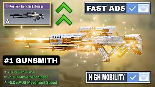 BEST FAST🔥NEW ADS+LOW HITMARKER KOSHKA Gunsmith Setup! BEST KOSHKA Loadout? KOSHKA CODM Attachments